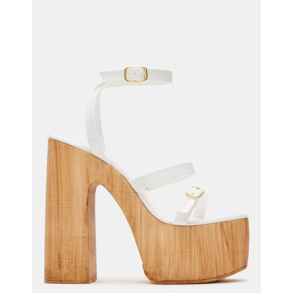 Steve Madden Lilia White Patent 1