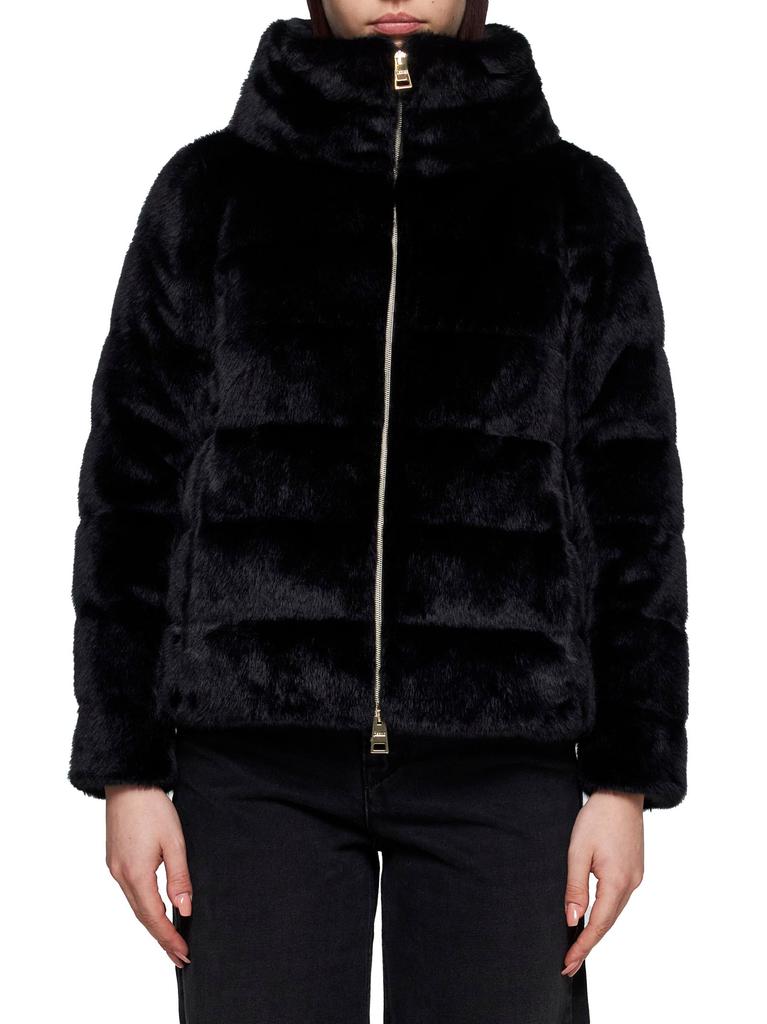 Herno HERNO | Puffer jacket Herno with eco-fur | Women | 40