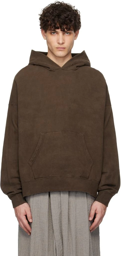 VisVim Brown Amplus SB Hoodie 1