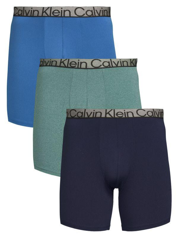 Calvin Klein 3-Pack Logo Boxer Briefs