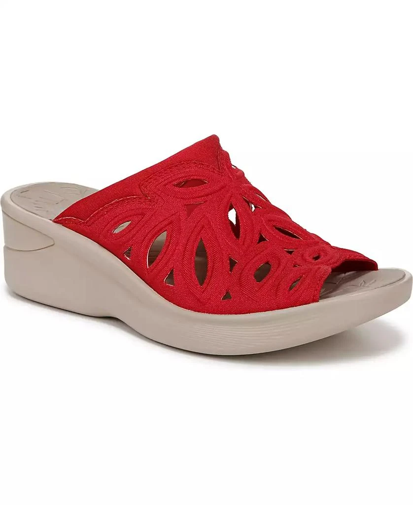 LifeStride Women's Susie Washable Slide Wedge Sandals 1
