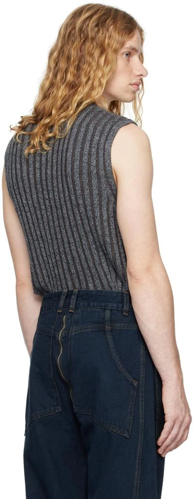 Eckhaus Latta Gray Keyboard Vest 3