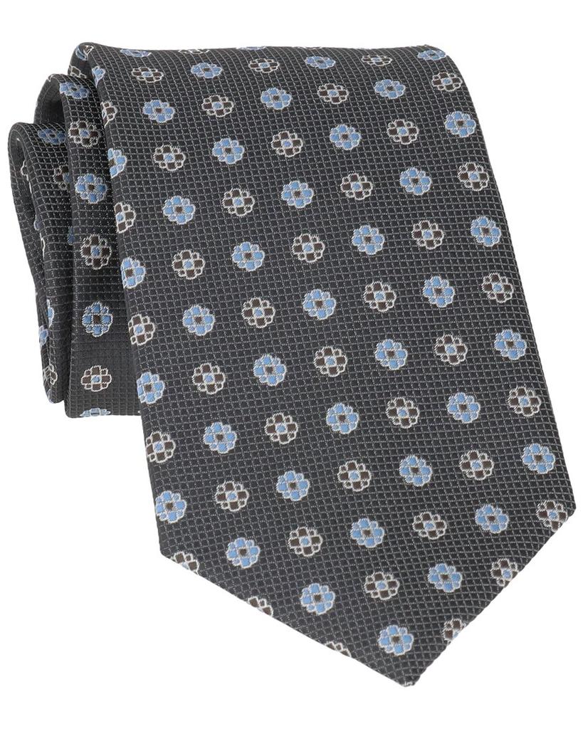 Scotch & Soda Scotch & Soda Silver Flower Dot Tie