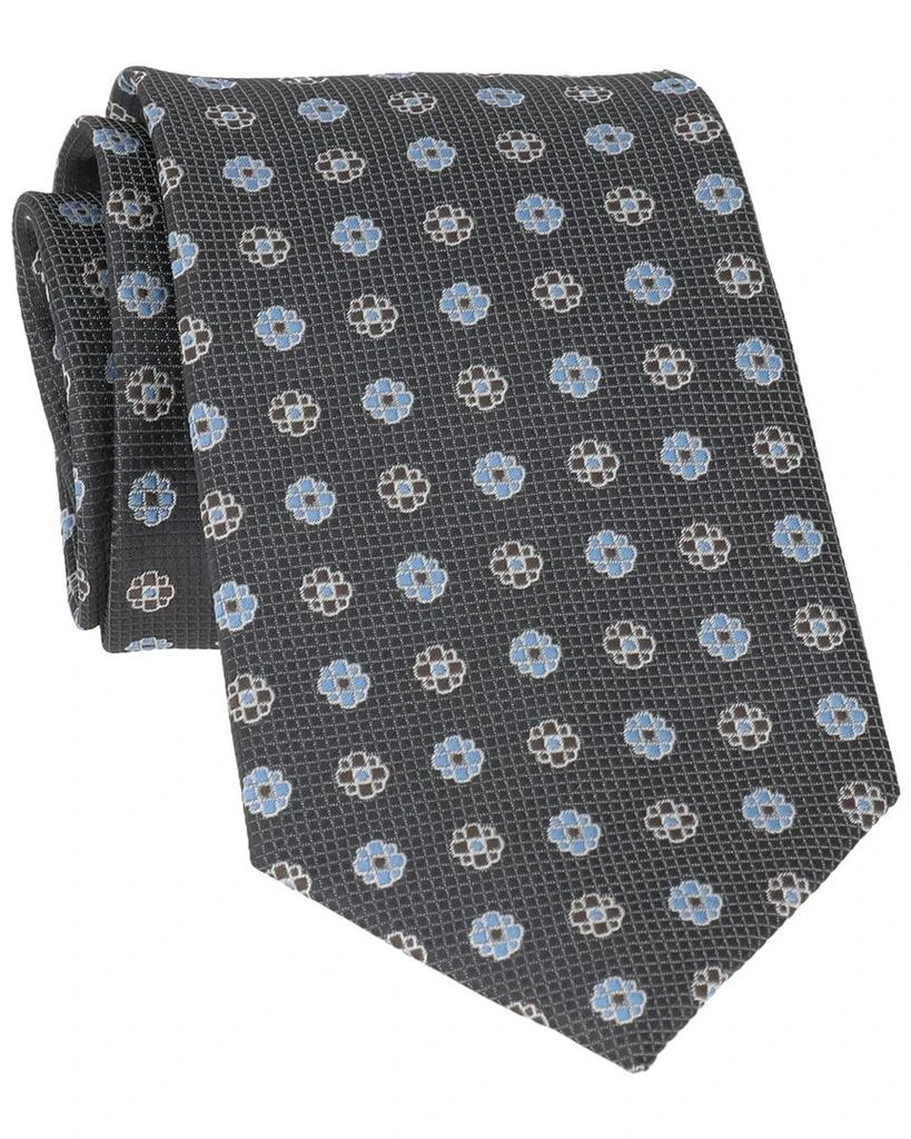 Scotch & Soda Scotch & Soda Silver Flower Dot Tie 1