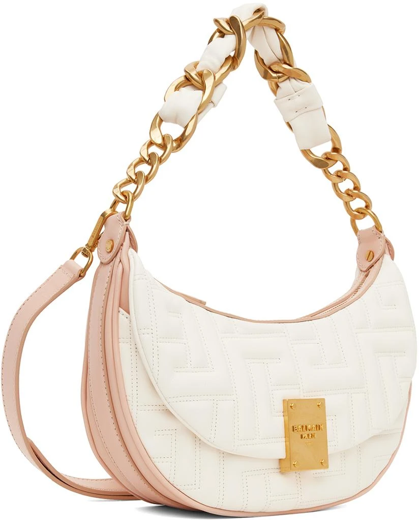 Balmain White 1945 Soft Bag 2