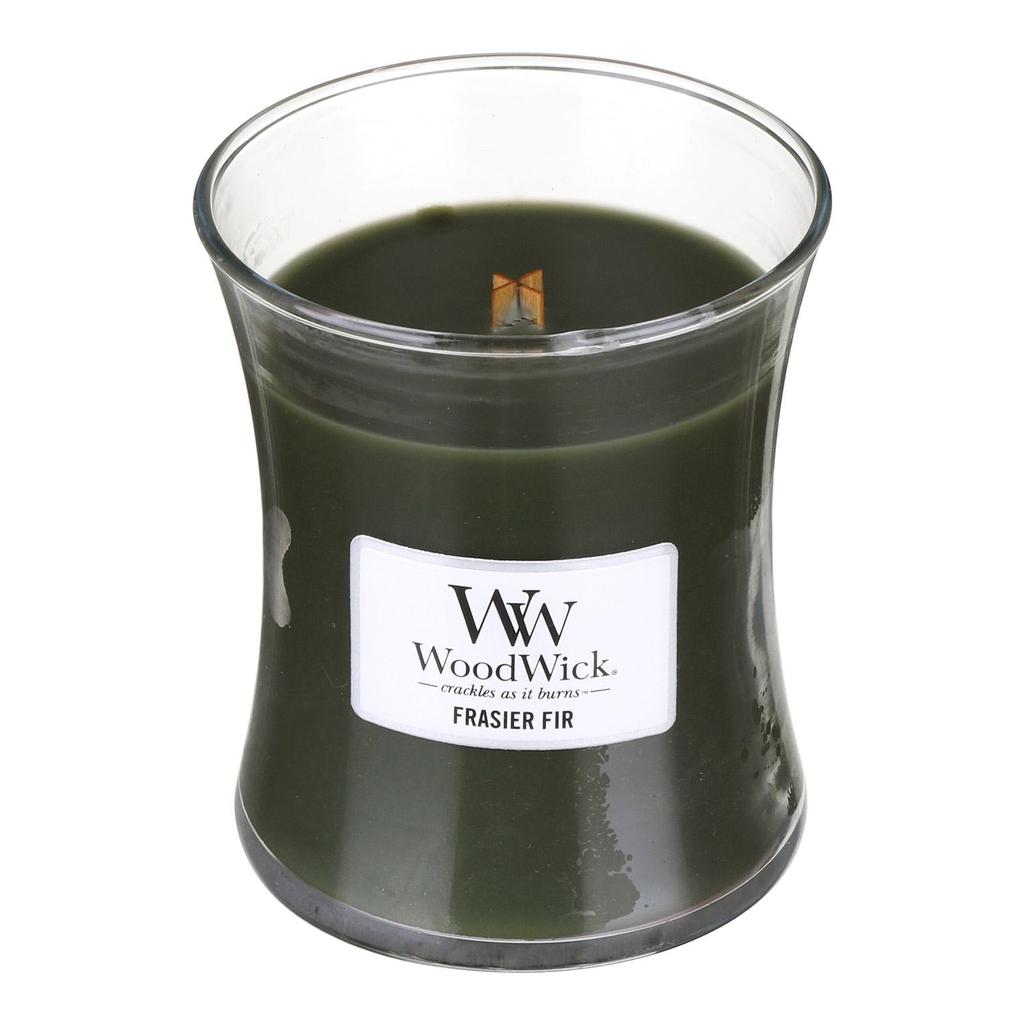 Woodwick WoodWick - Frasier Fir Medium Hourglass Candle