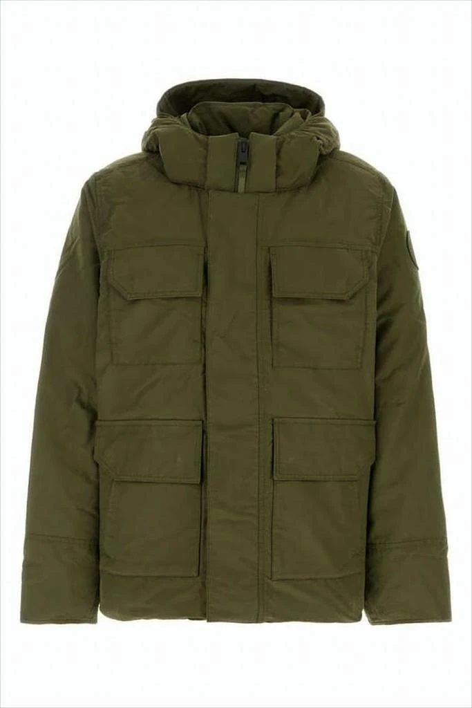 Canada Goose Boxy-Fit Cotton Parka with High Collar
