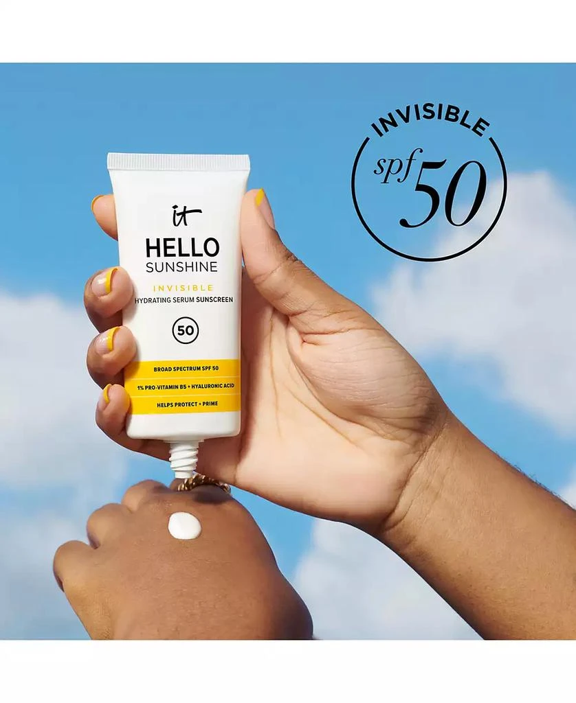 IT Cosmetics Hello Sunshine Invisible Face Sunscreen SPF 50 7