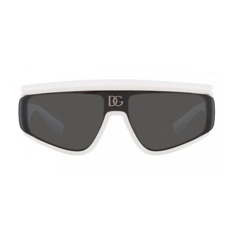 Dolce & Gabbana Sunglasses Shield Full Rim, White Frame and  display picture 1
