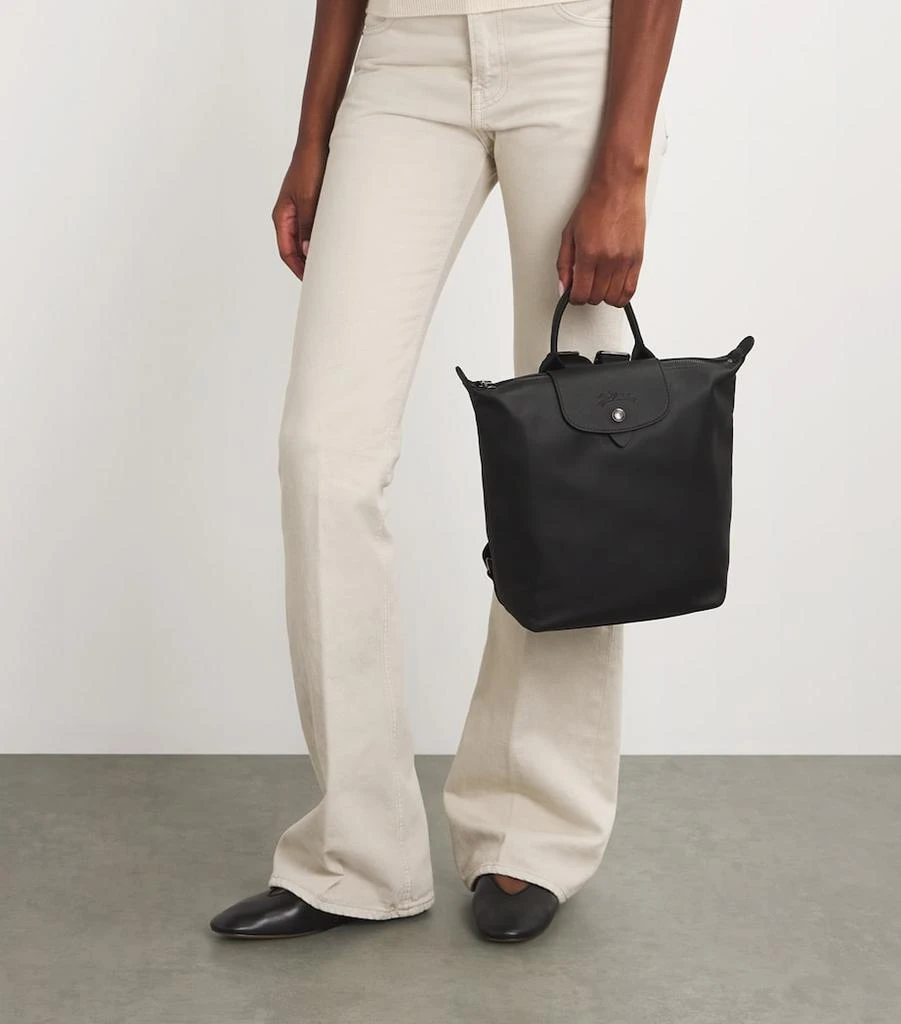 Longchamp Extra-Small Leather Le Pliage Backpack 5