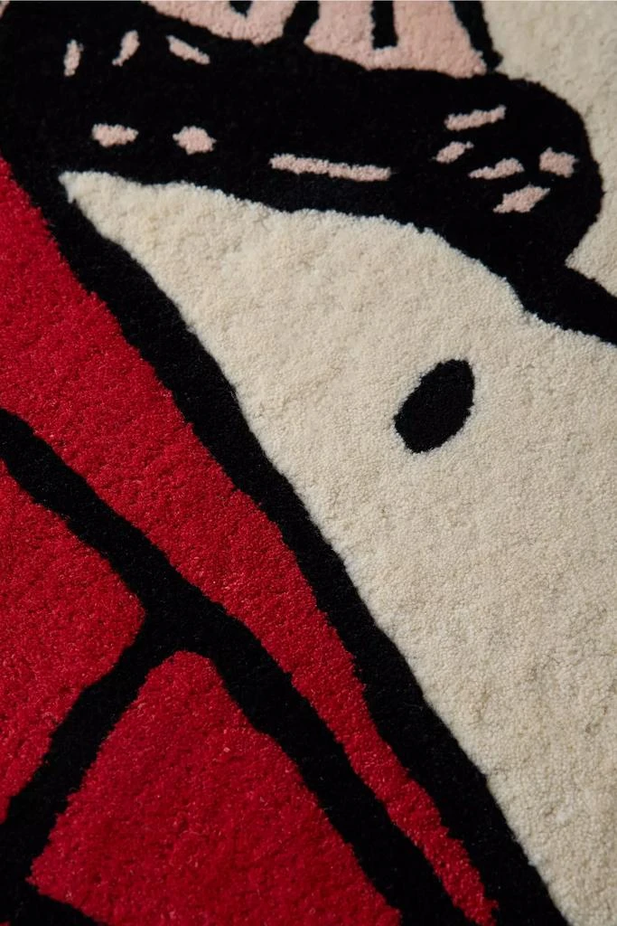 Urban Outfitters Maison Deux X Peanuts Snoopy Puffer Wool Tufted Rug 3