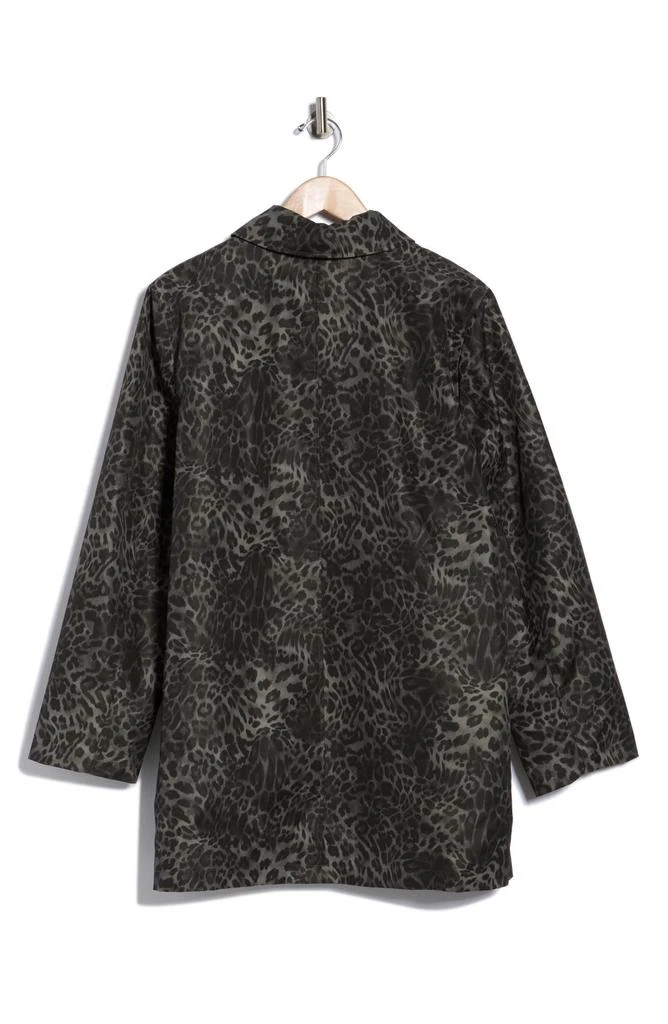 Bernardo Leopard Print Raincoat 4