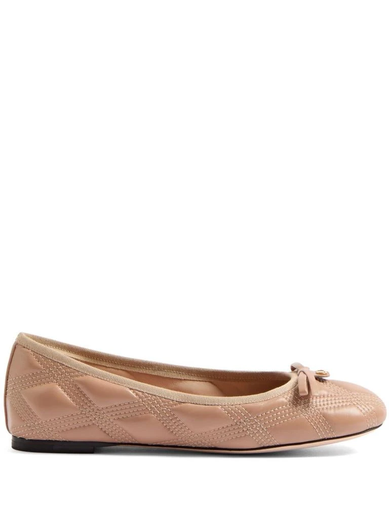 Valentino QUILTIE 67 LEATHER BALLET FLATS 1