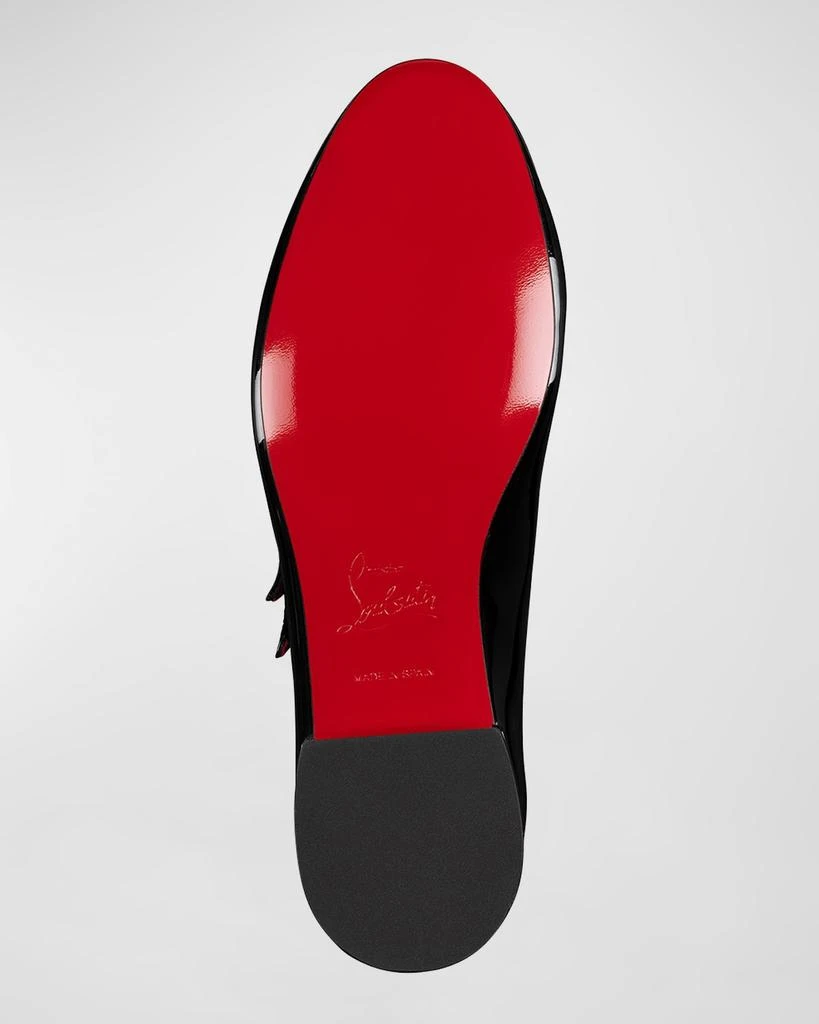 Christian Louboutin Girl's Jane Patent Leather Ballerina Shoes, Toddlers/Kids 5