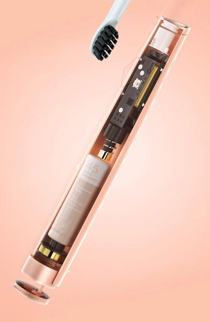 AquaSonic Pulse Ultra Whitening Electric Toothbrush - Satin Rose Gold 2
