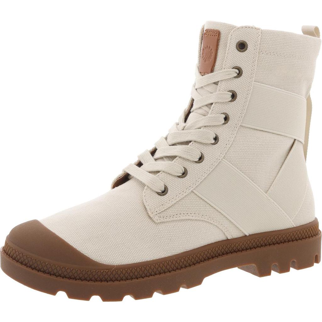 Yellow Box Platon Womens Lace-Up Man Made Combat & Lace-Up Boots