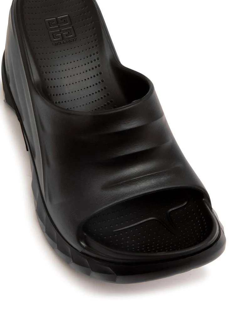 Givenchy Marshmallow 100 rubber wedge sliders 4
