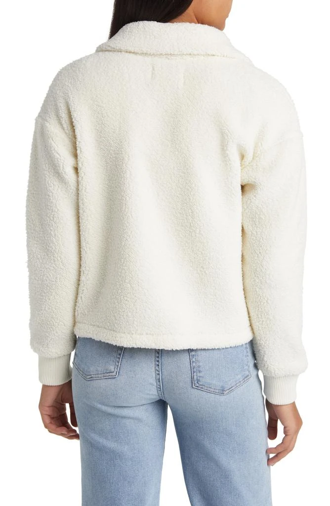 Caslon Brushed Fleece Jacket 2
