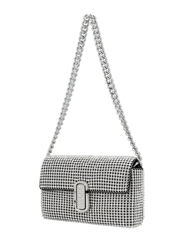 Marc Jacobs Marc Jacobs Embellished The Mini Soft Shoulder Bag 4