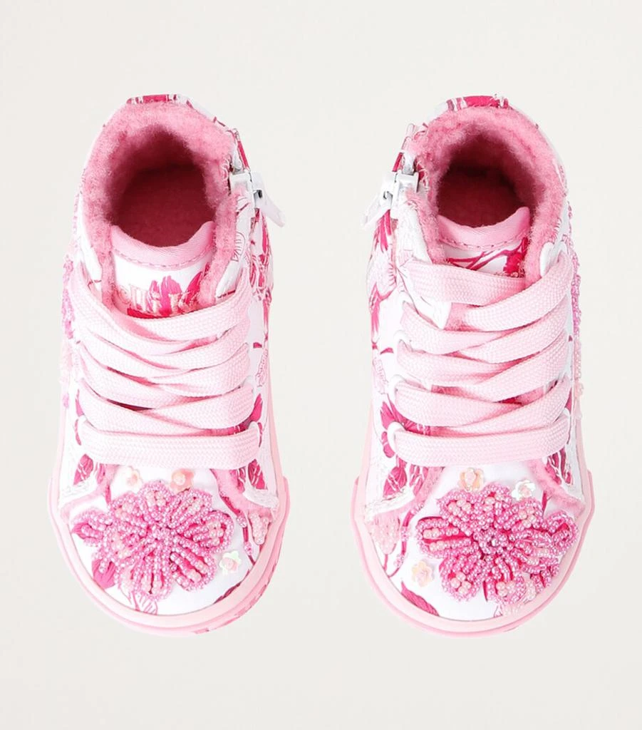 Lelli Kelly Beaded Brooke High-Top Sneakers 4
