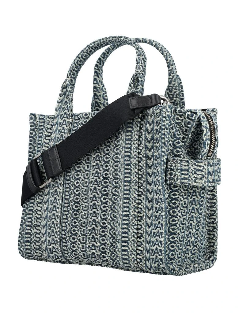 Marc Jacobs Marc Jacobs Monogram Jacquard Logo Patch Small Tote Bag 3