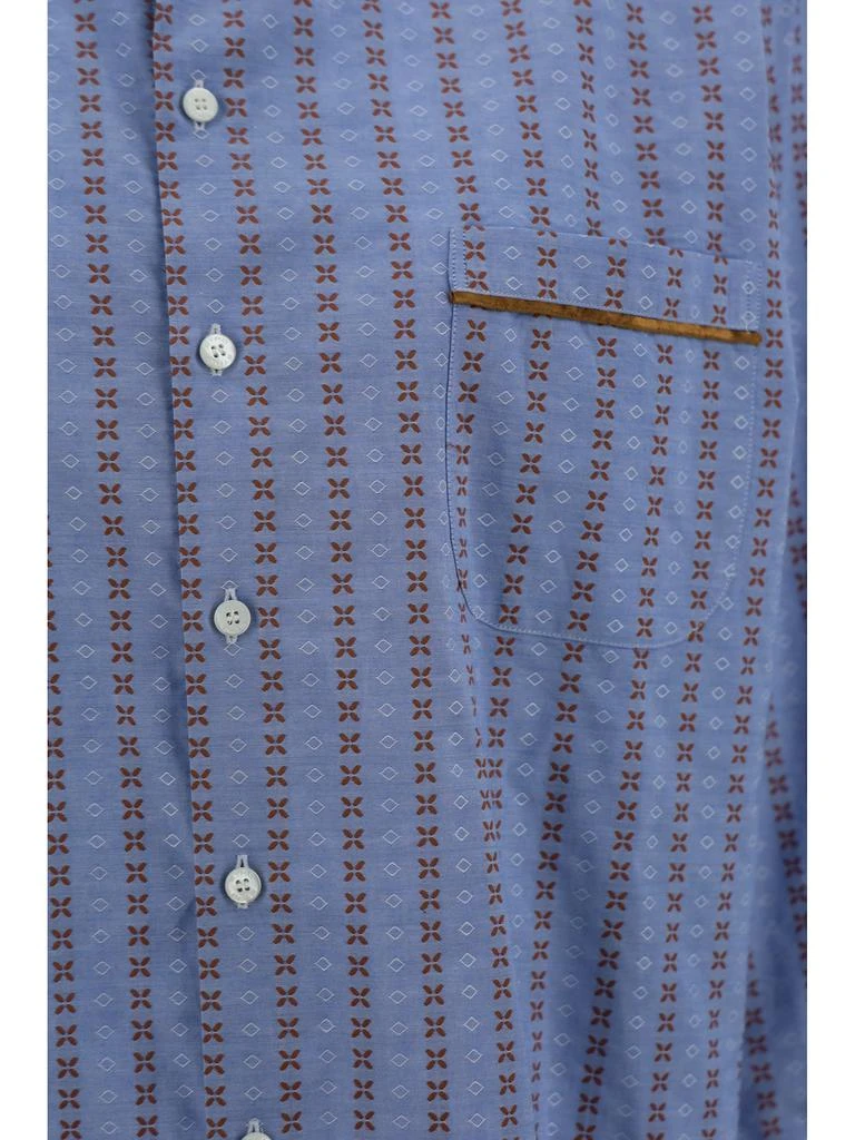 ETRO Light Blue Jacquard Shirt 3