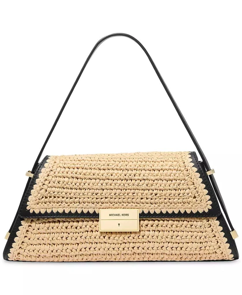 Michael Kors Ludlow Small Woven Convertible Shoulder Bag 1