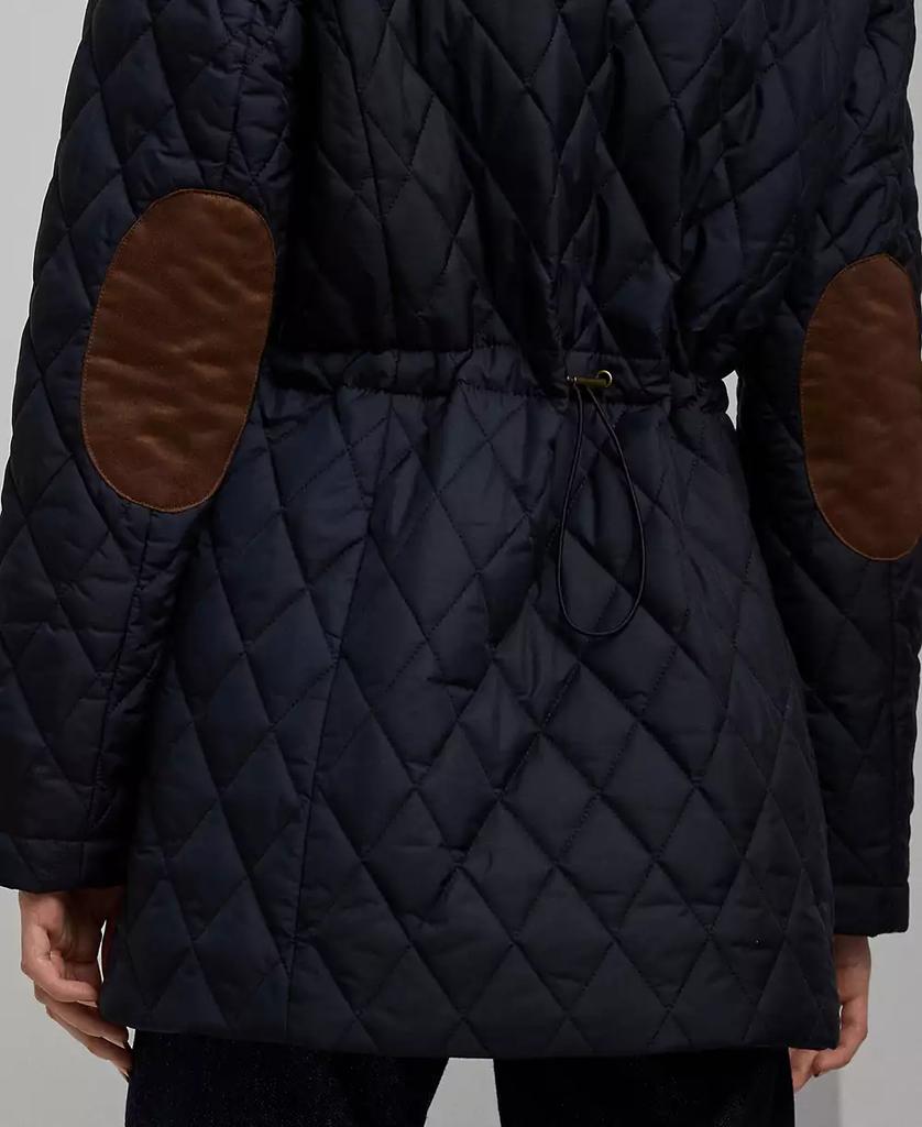 Lauren Ralph Lauren Blue Quilted factory Jacket - PETITE