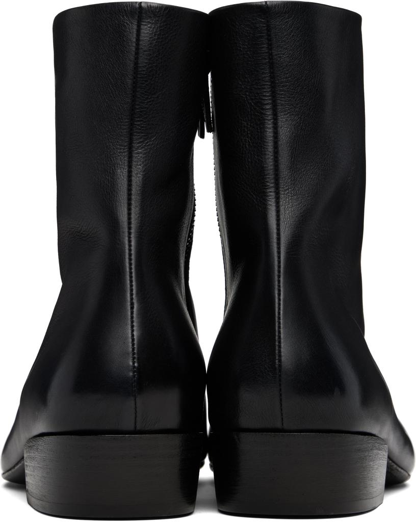 Marsèll Black Granblocco Ankle Boots