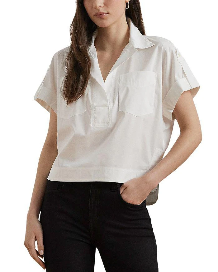 Ralph Lauren Cotton Blend Short Sleeve Camp Shirt 1