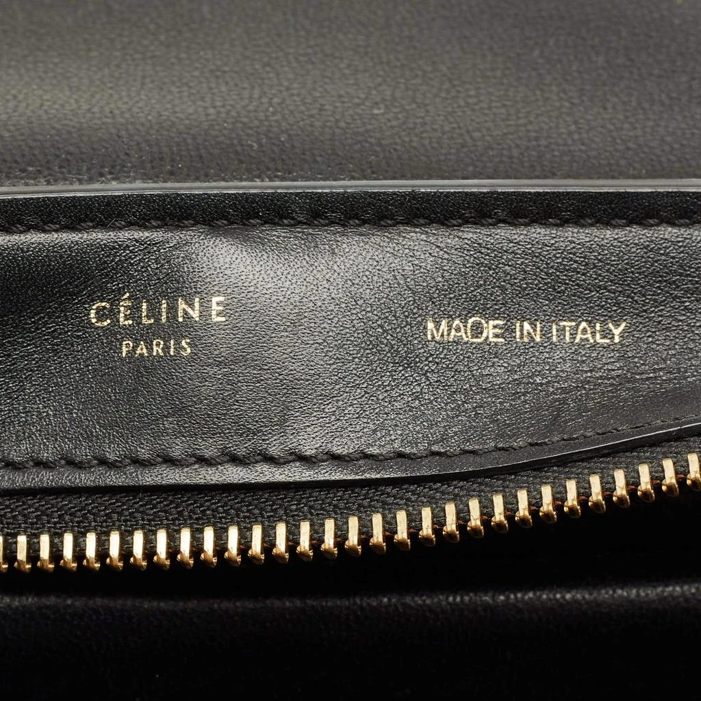 Celine Celine Tri Color Leather and Canvas Medium Trapeze Bag 10
