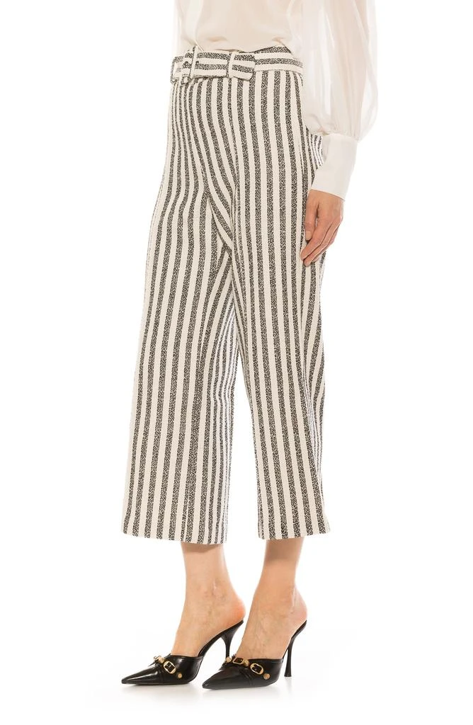 ALEXIA ADMOR Caden Tweed Wide Leg Pants 4