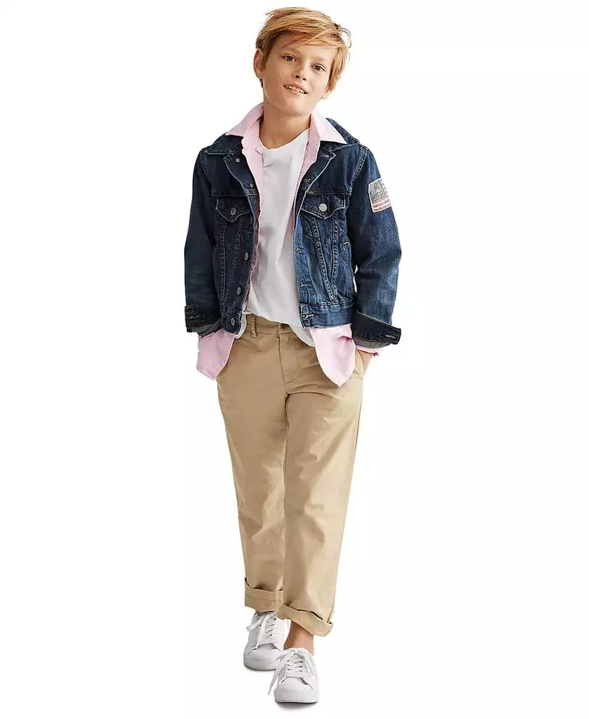 Polo Ralph Lauren Toddler and Little Boys Cotton Denim Trucker Jacket 4