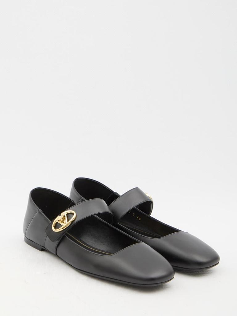 Valentino Vlogo Locker Ballerinas - Shoes - BeyondStyle