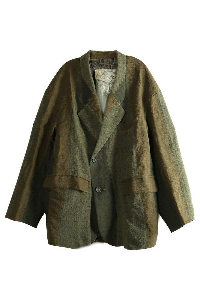 Ziggy Chen Ziggy Chen Heavy Patchwork Blazer