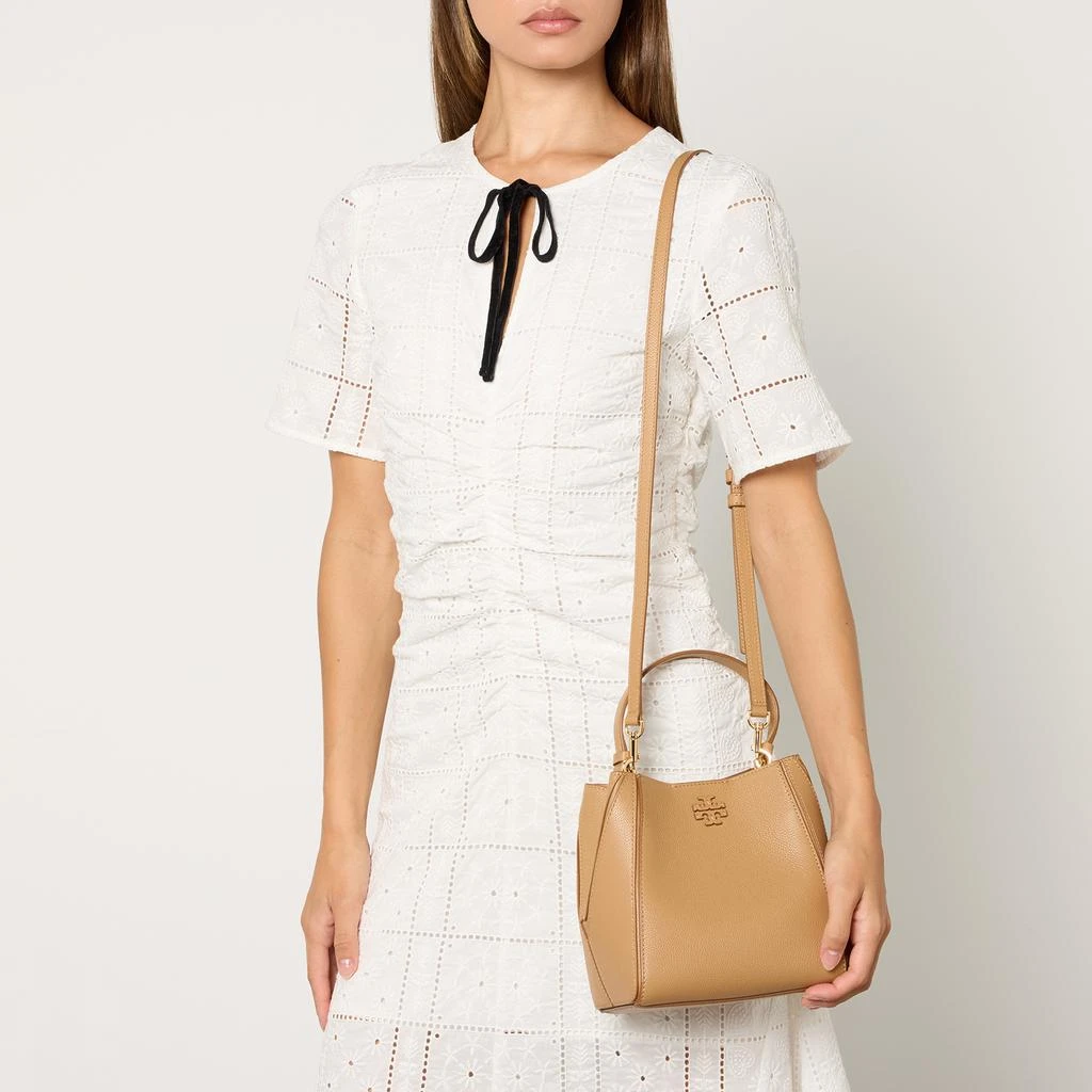 Tory Burch Mcgraw Leather Bucket Bag 2
