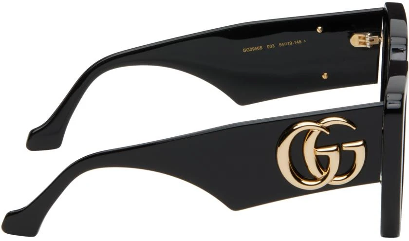 Gucci Black Oversized Square Sunglasses 2