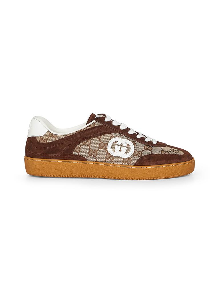 Gucci GUCCI | Brown suede G75 sneakers | Man | 5