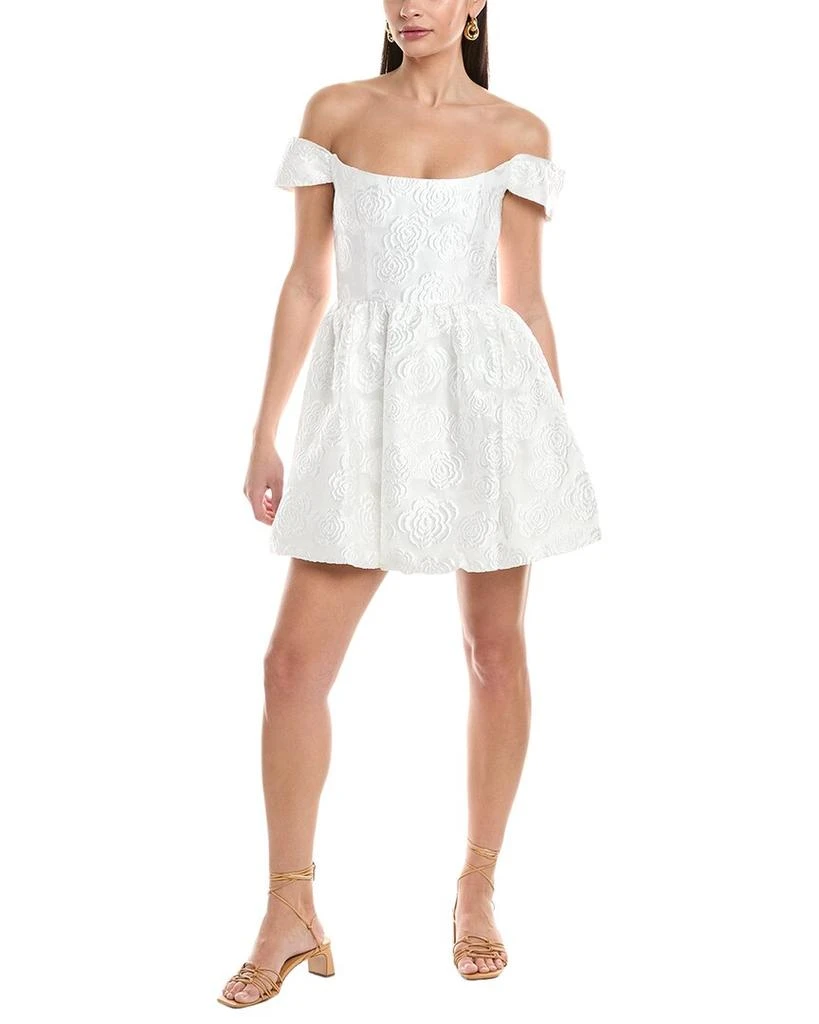 Amanda Uprichard Valentina Mini Dress 1