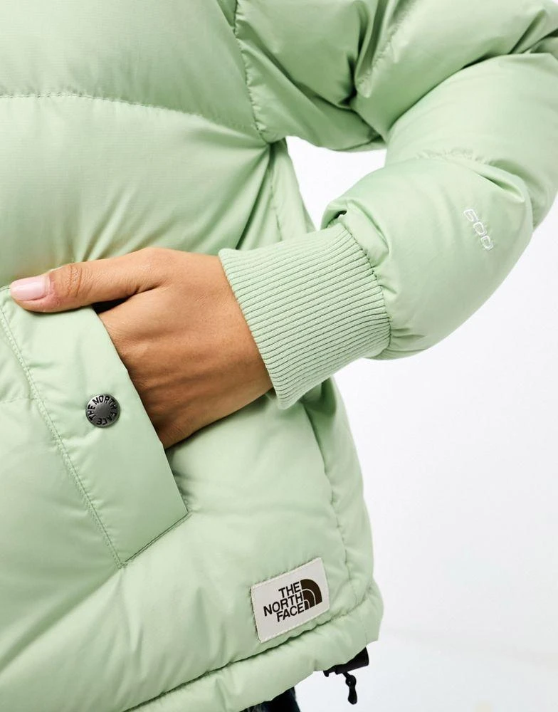 The North Face The North Face Heritage Paralta down puffer jacket in sage green 3