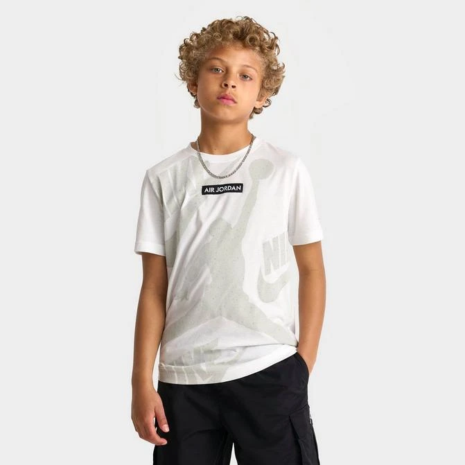 Jordan Boys' Air Jordan 4 Speckled Retro T-Shirt 1