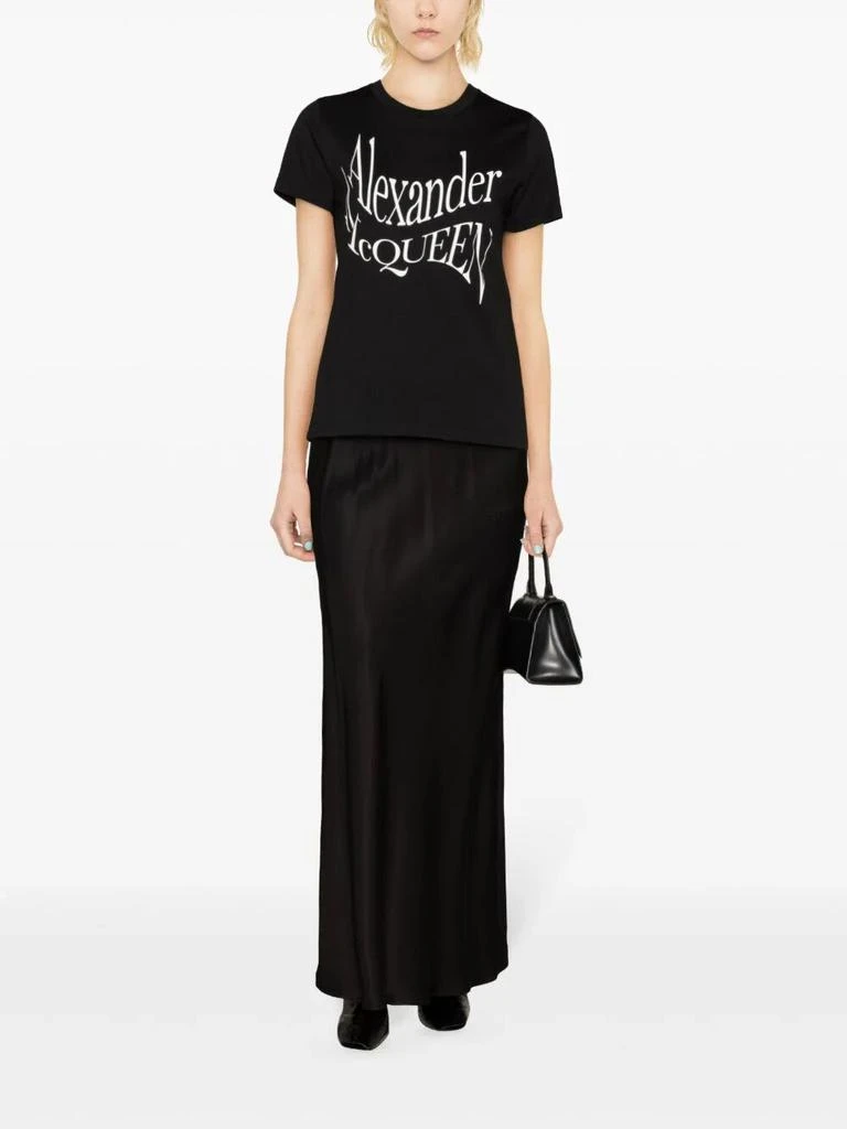 ALEXANDER MCQUEEN T-shirt with frontal print 2