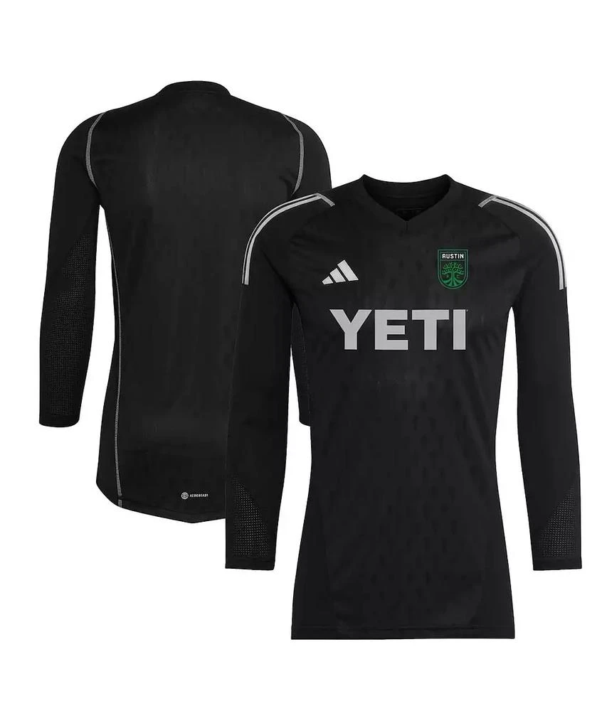 Adidas Men's Black Austin FC 2023 Goalkeeper Long Sleeve Replica jersey 1