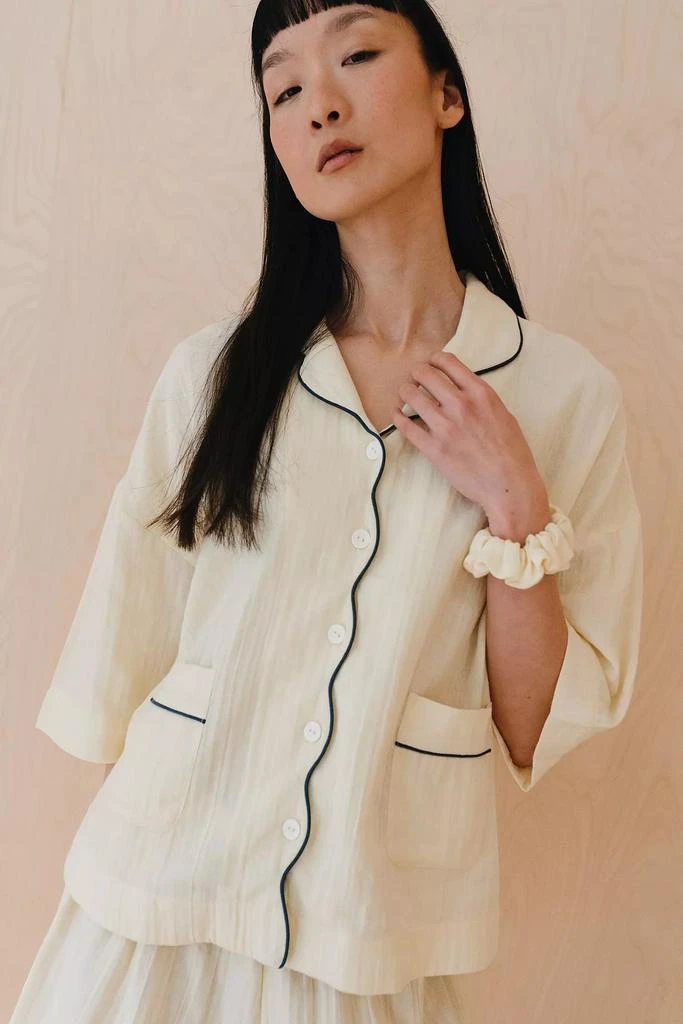 TBCo TBCo Cotton Scalloped Pajama Set