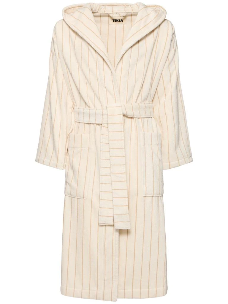 Tekla Sienna Stripes Bathrobe 1