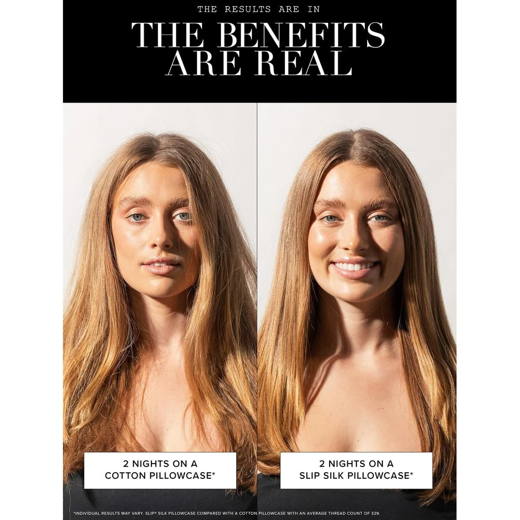 Slip Slip Pure Silk Queen Pillowcase- Petal 7