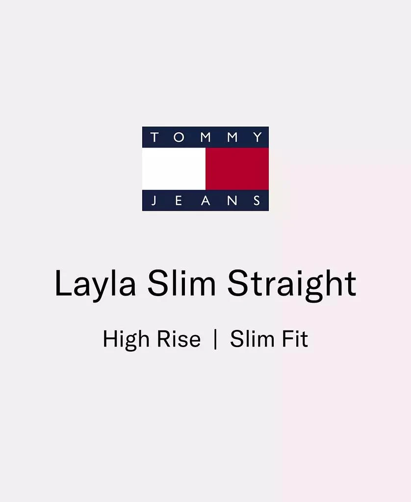 Tommy Jeans Women's Layla High-Rise Slim Straight Jeans 6