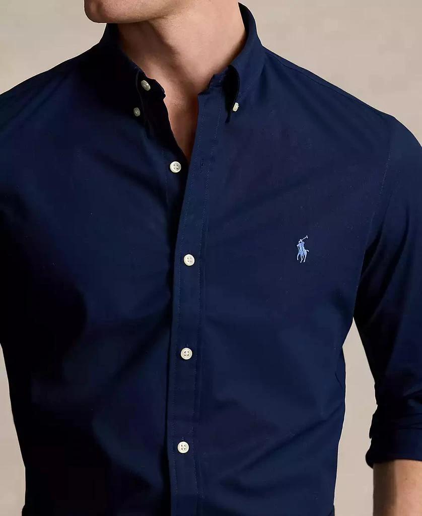 Ralph Lauren Men's Slim-Fit Stretch Poplin Shirt 3