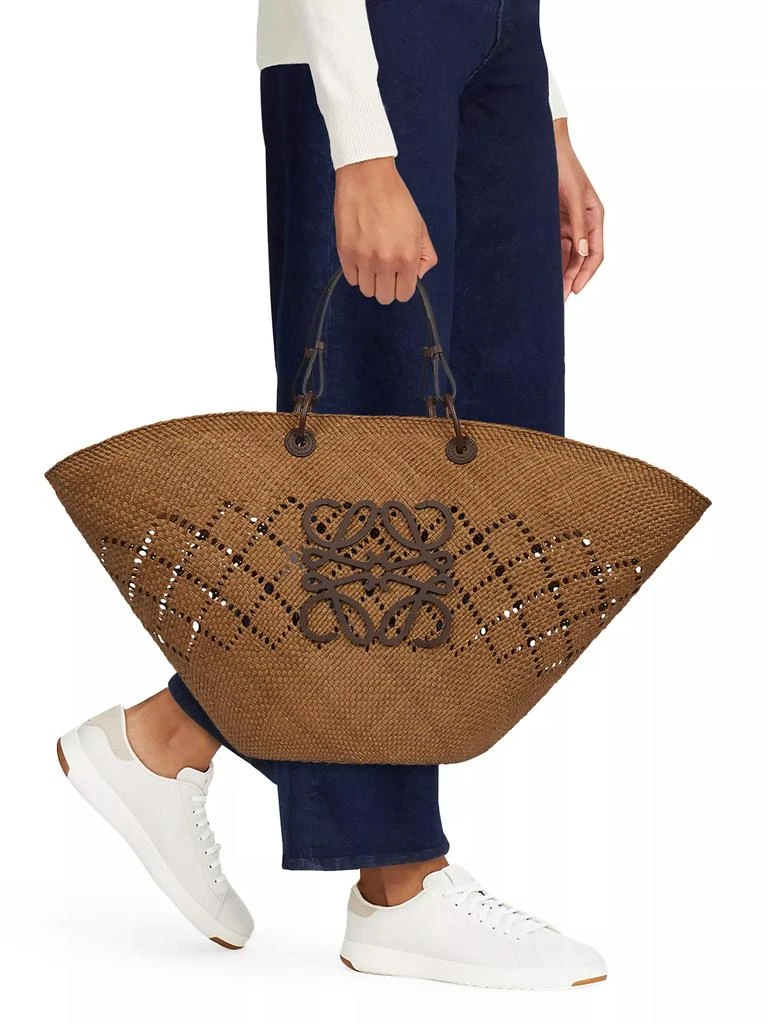 Loewe LOEWE x Paula's Ibiza Large Ajoure Anagram Basket Bag 2