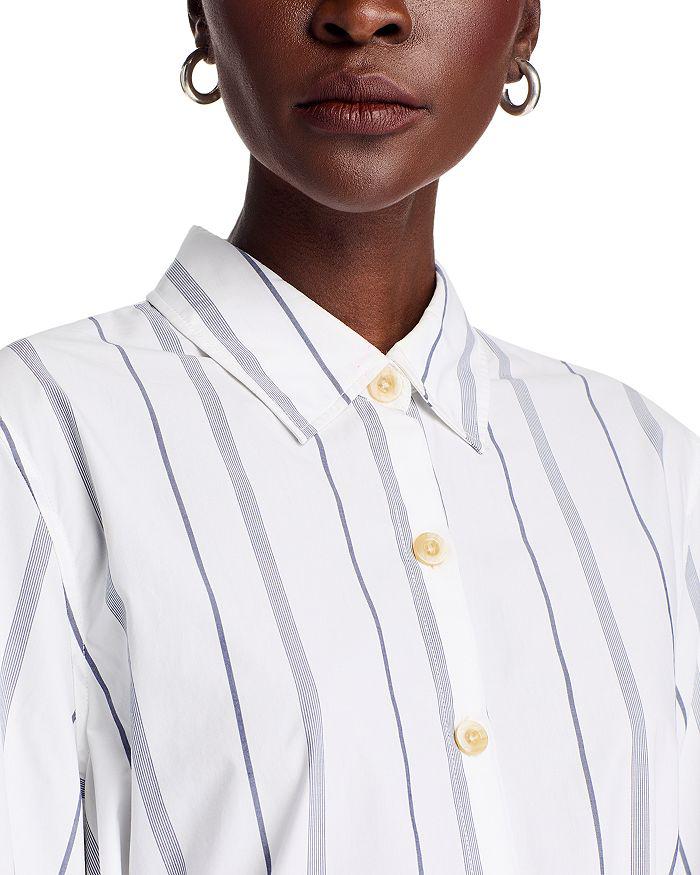 ROSETTA GETTY Asymmetric Apron Shirt Dress